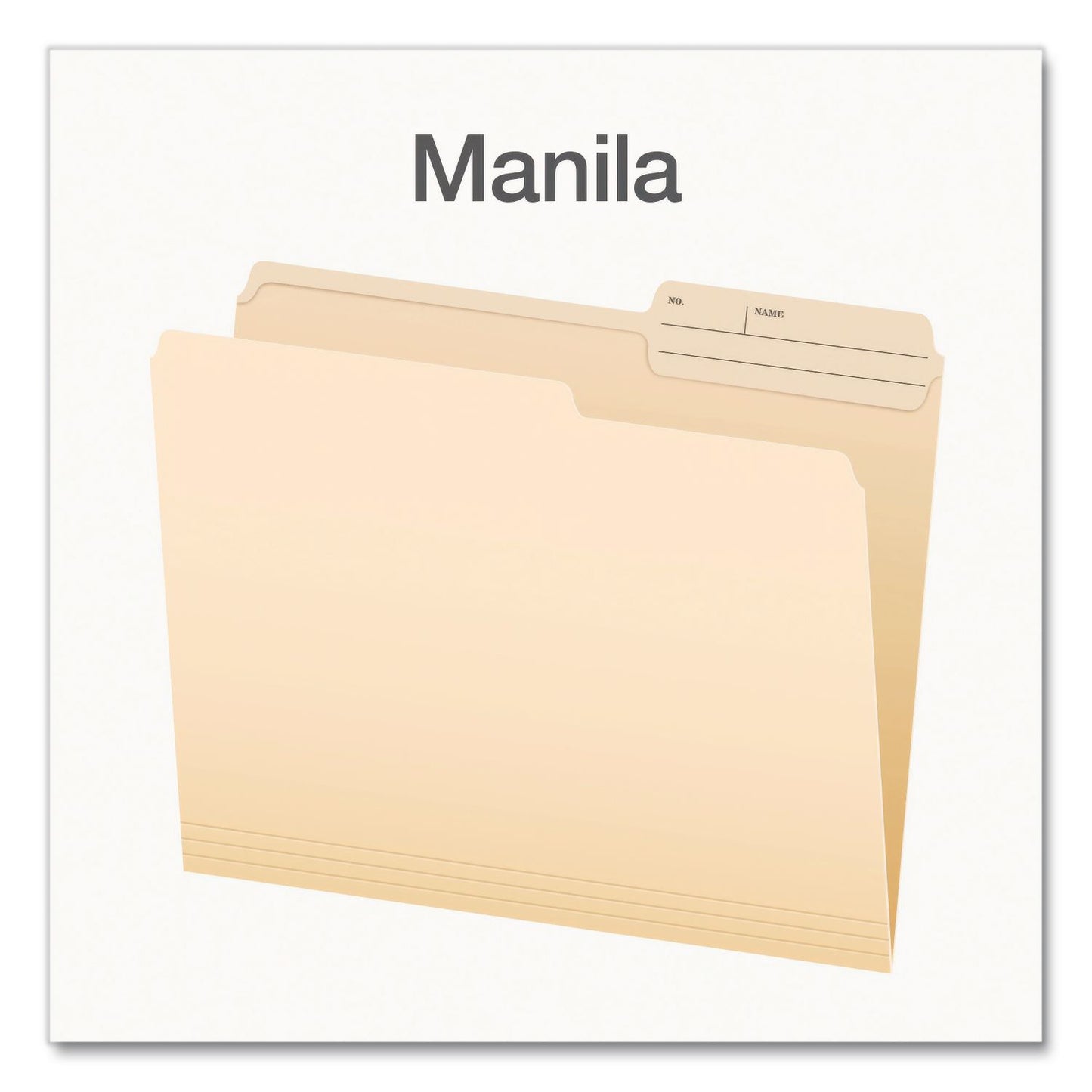 Pendaflex® Manila File Folders, 2/5-Cut Tabs: Right, Letter Size, 0.75" Expansion, Manila, 100/Box (PFX1007078)