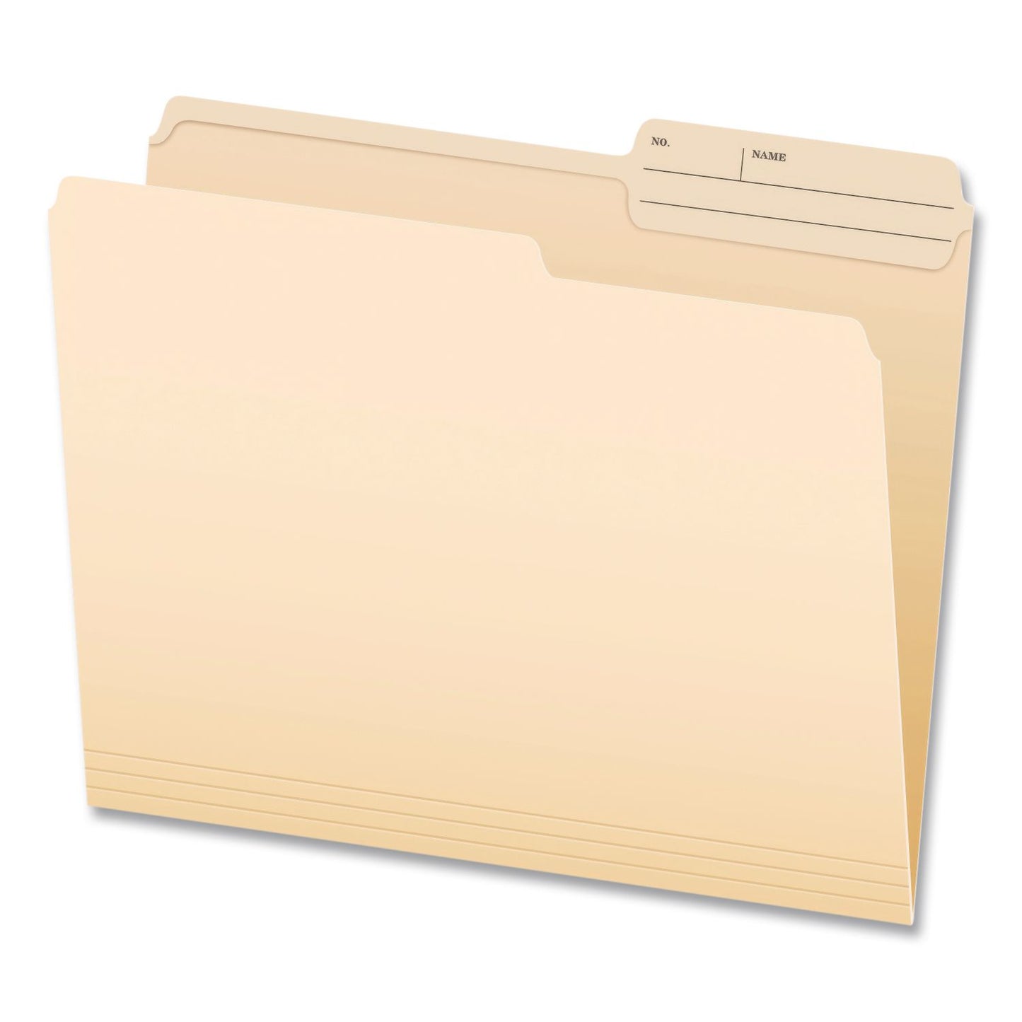 Pendaflex® Manila File Folders, 2/5-Cut Tabs: Right, Letter Size, 0.75" Expansion, Manila, 100/Box (PFX1007078)