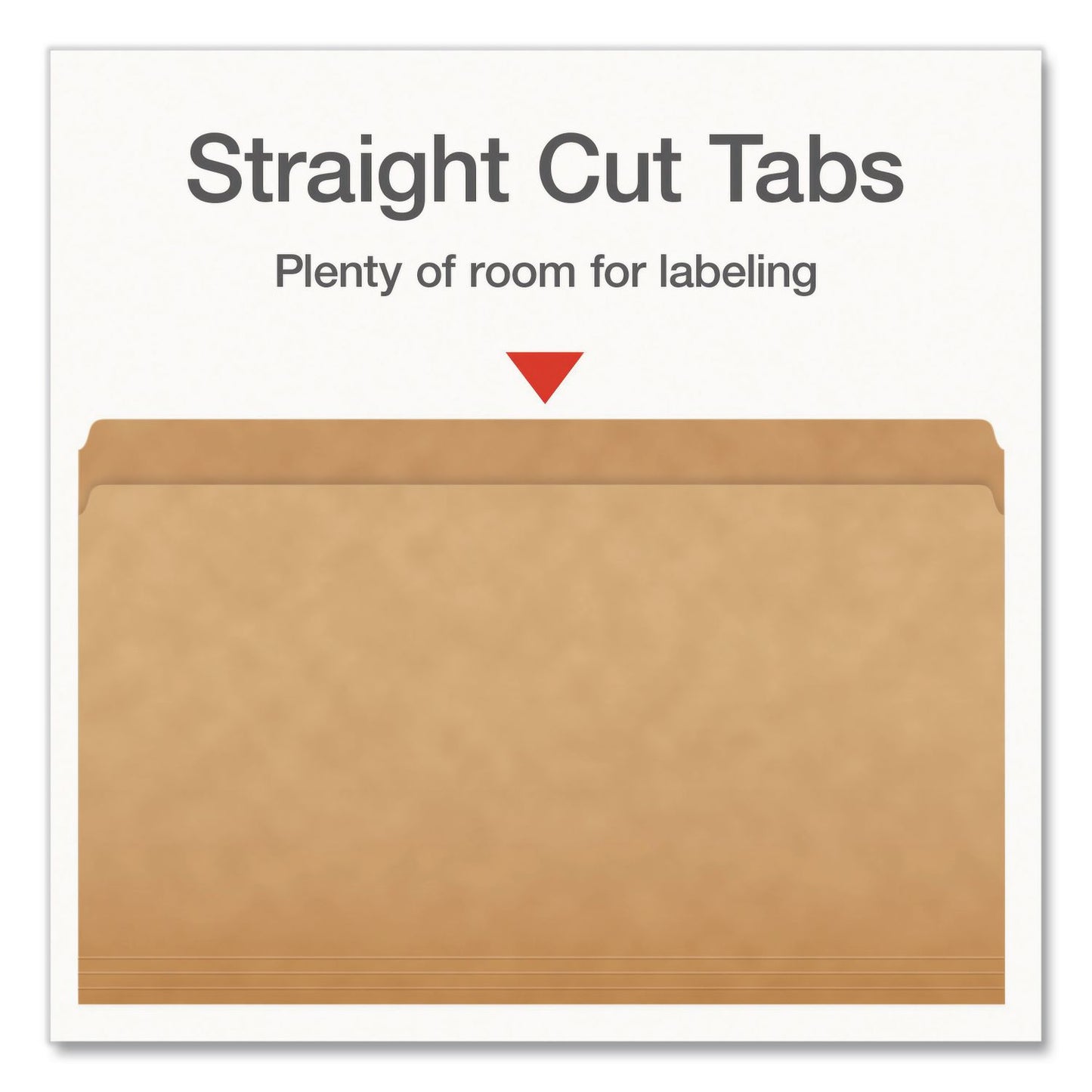 Pendaflex® Kraft File Folders, Straight Tabs, Legal Size, 0.75" Expansion, Kraft, 100/Box (PFX1007137)