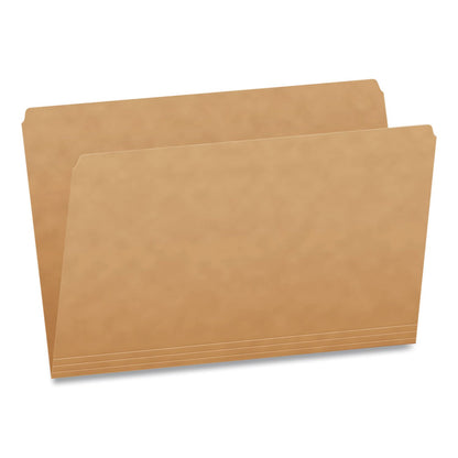 Pendaflex® Kraft File Folders, Straight Tabs, Legal Size, 0.75" Expansion, Kraft, 100/Box (PFX1007137)