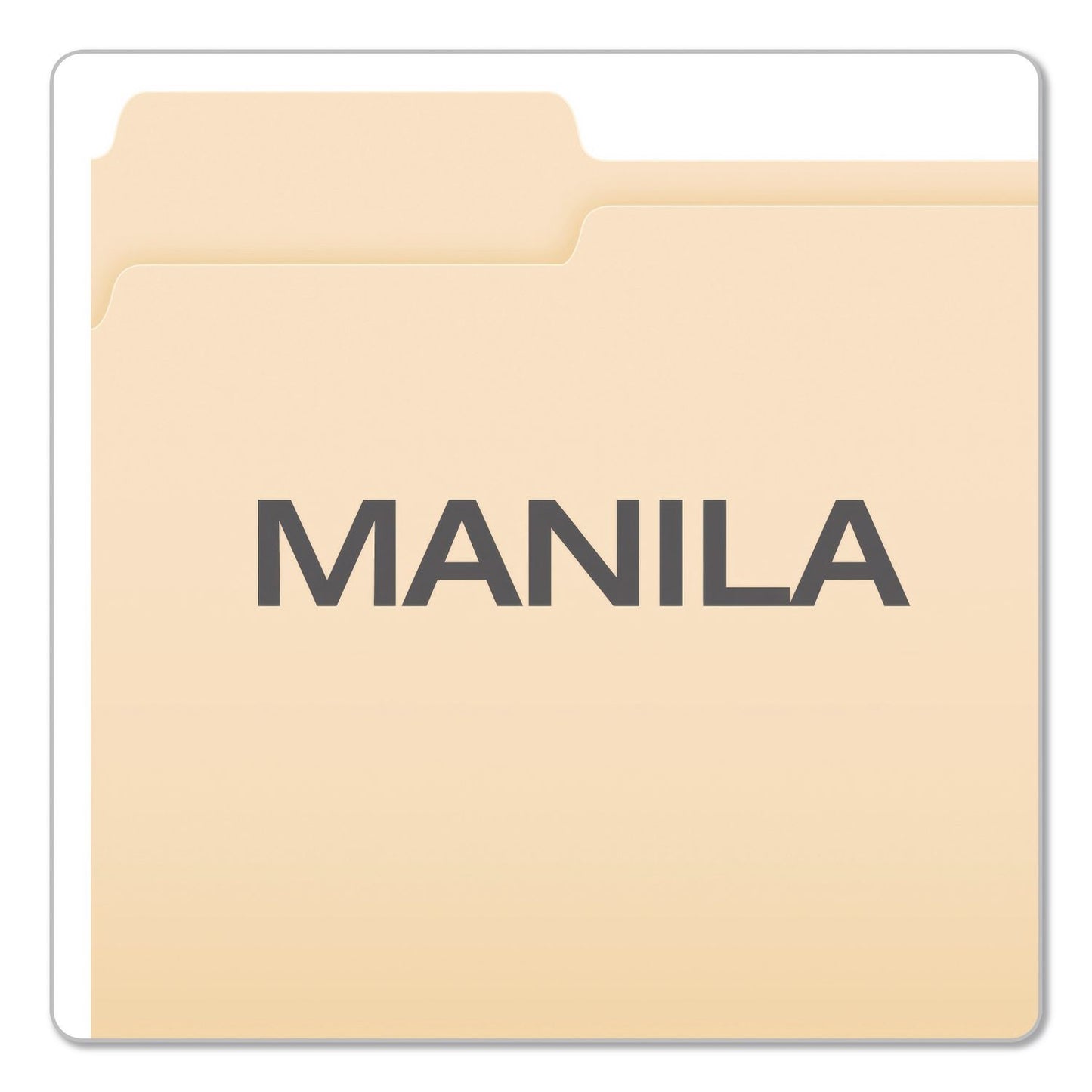 Pendaflex® Reinforced Top File Folders, 1/3-Cut Tabs: Left Position, Letter Size, Manila, 100/Box (PFXR752131)