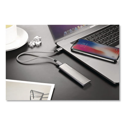 Verbatim® Vx500 External Solid State Drive, 2 TB, USB 3.2 Gen 2, Space Gray (VER47454)