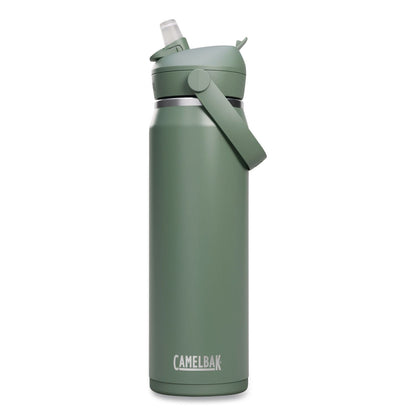 CamelBak® Thrive FlipStraw Stainless Steel Vacuum Insulated Water Bottle, 32 oz, Moss (WLB2855303001)