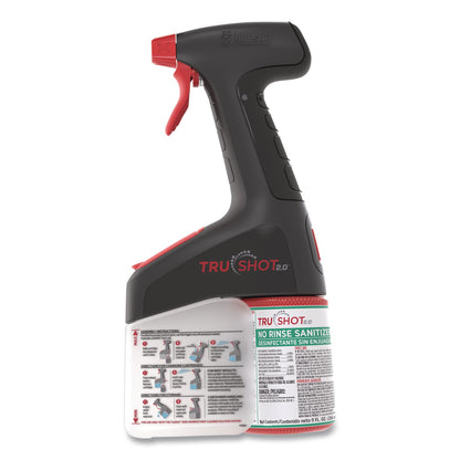 SC Johnson Professional® TruShot 2.0 No Rinse Sanitizer, 9 oz Cartridge, 4/Carton (SJN379852)
