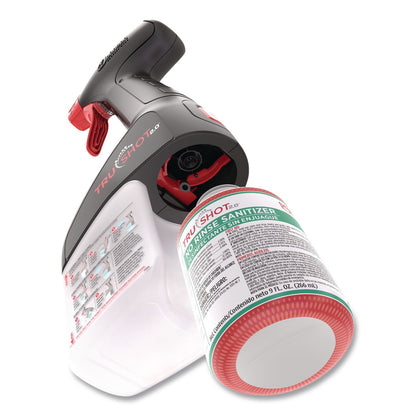 SC Johnson Professional® TruShot 2.0 No Rinse Sanitizer, 9 oz Cartridge, 4/Carton (SJN379852)