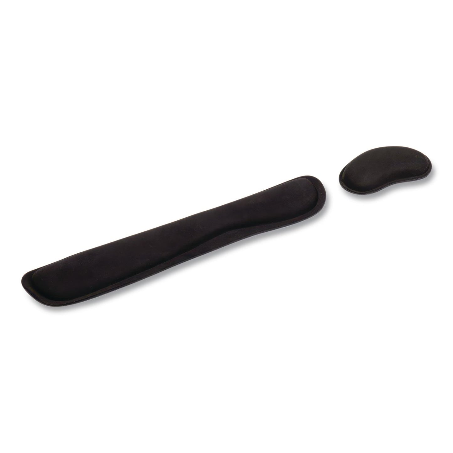 Mind Reader Memory Foam Gaming Ergonomic Keyboard and Mouse Wrist Rest Set, Black (EMSWRESTGELBLK)