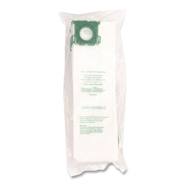 Green Klean® GKH-S5300 Replacement Bag, 10 Bags/Pack, 10 Packs/Carton (GRKGKHS5300)
