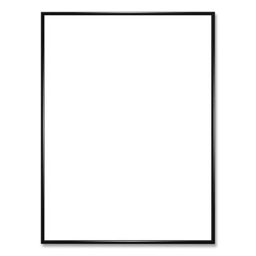 Excello Global Products® Poster Frame, Plastic, 12 x 18 Insert, Black, 10/Pack (EXOPPFRM1218CP)