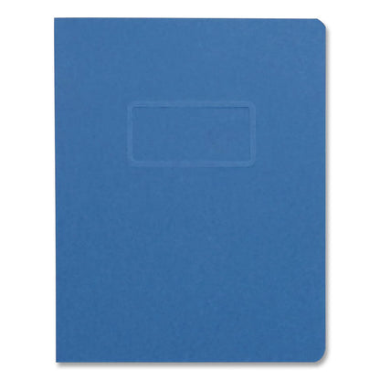 Oxford® Two-Prong Pressboard Report Covers, Two-Prong Fastener, 3" Capacity, 8.5 x 11, Blue/Blue, 5/Pack (OXF99401EE)