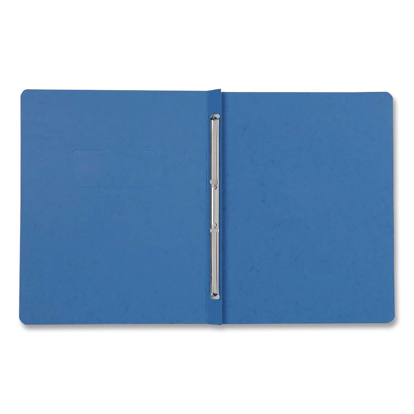 Oxford® Two-Prong Pressboard Report Covers, Two-Prong Fastener, 3" Capacity, 8.5 x 11, Blue/Blue, 5/Pack (OXF99401EE)