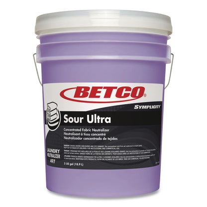 Betco® Symplicity Sour Ultra Fabric Neutralizer, 5 gal Pail (BET4977800)