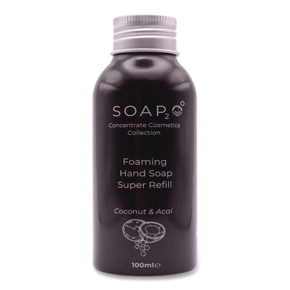 SOAP2O Concentrated Vial, Coconut Acai, 3.4 oz (SZOS2OAB100)