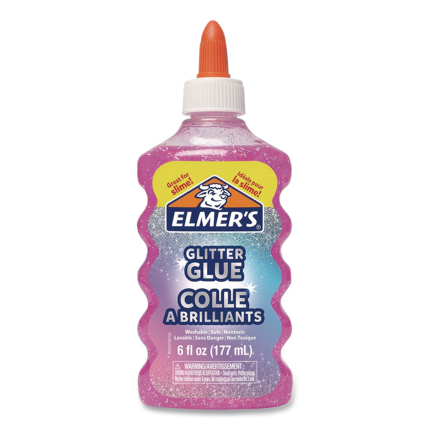 Elmer's® Glitter Glue, 6 oz Bottle, Randomly Assorted Color (EPI2058579)