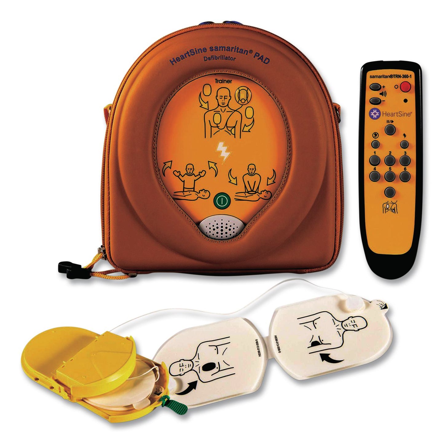 CARDIACT™ SAM 350P AED Trainer Remote Control, Yellow/Black (AOHTRNACC16)