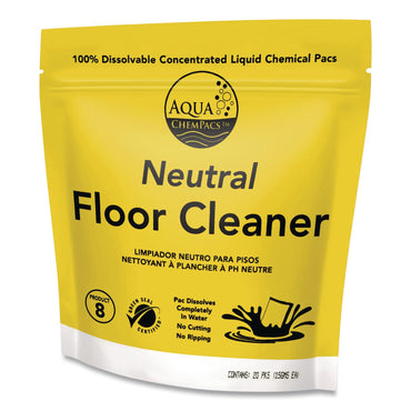 Diversey™ Aqua ChemPacs Neutral Floor Cleaner, Lavender Scent, 120/Pack (DVO9320926)