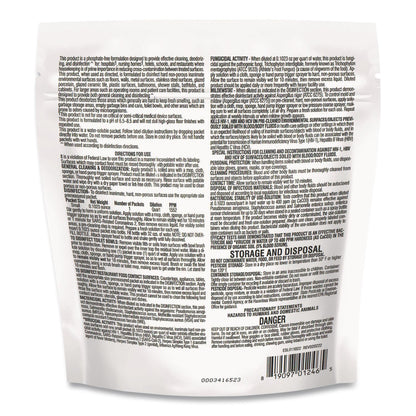 Diversey™ Aqua ChemPacs Disinfectant Cleaner Pods, Marine Scent, 100 Chem Pacs/Pack, 4/Carton (DVO9321131)