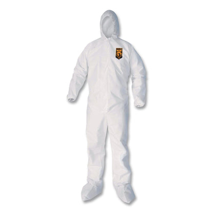 Ansell KleenGuard A40 Coveralls, Medium, White, 25/Carton (ANS44332)