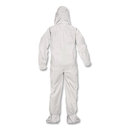 Ansell KleenGuard A40 Coveralls, Medium, White, 25/Carton (ANS44332)