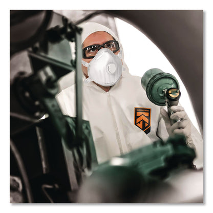 Ansell KleenGuard A40 Coveralls, 6X-Large, White, 25/Carton (ANS30934)