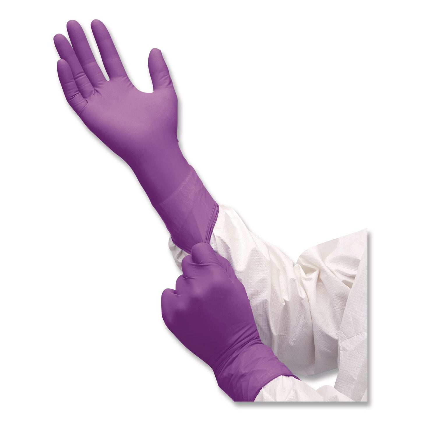 Kimtech™ Polaris Nitrile Exam Gloves, AQL 0.65, X-Small, 5.9 mil Thick, 9.5" Long, Dark Magenta, 100/Box, 10 Boxes/Carton (ANS62770)