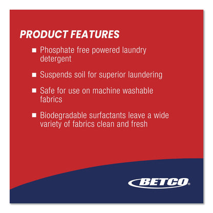Betco® Symplicity Powdered Laundry Detergent, 40 lb Pail (BET50010700)
