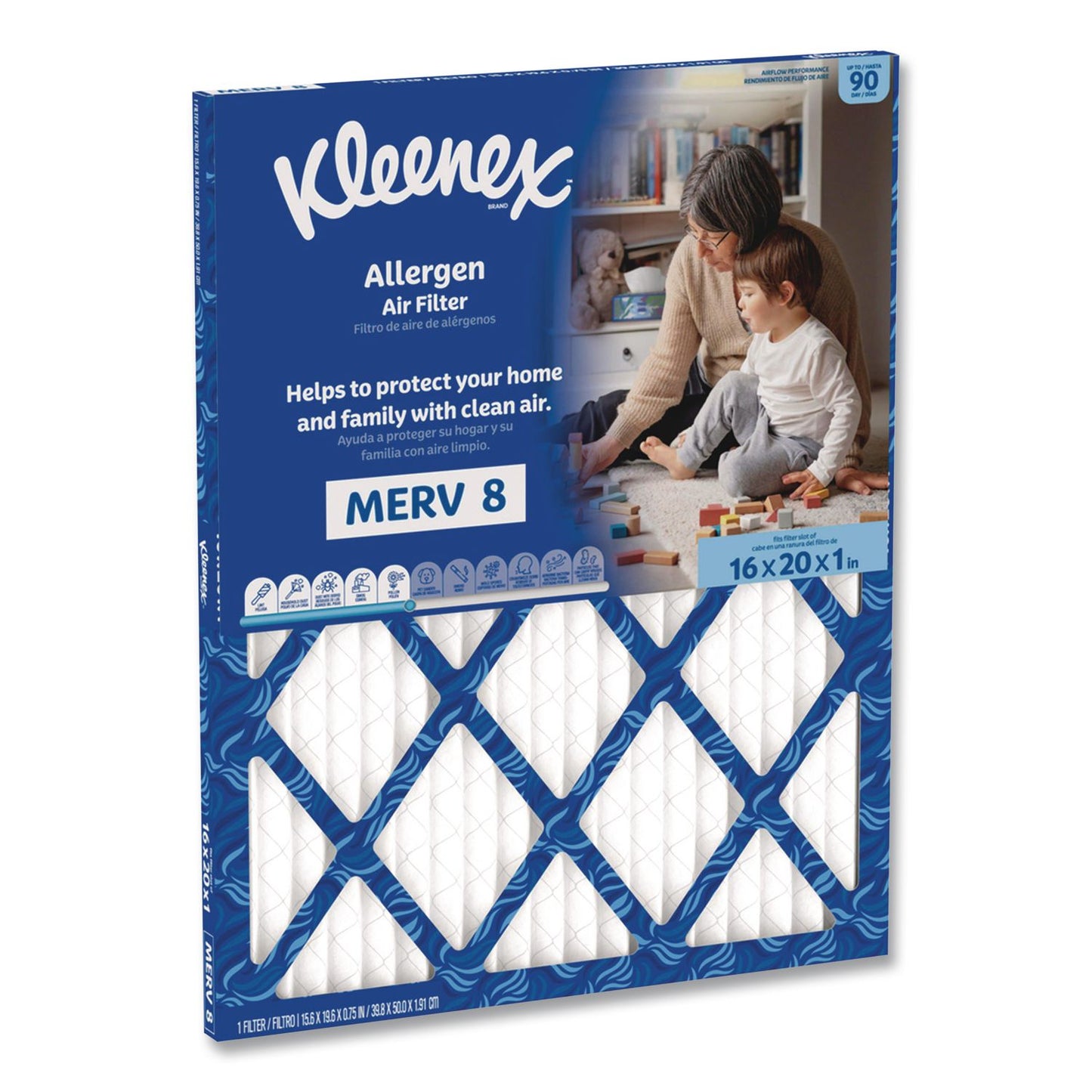 Kleenex® Allergen Air Filter MERV 8, 16 x 20, 6/Carton (KCM56033)