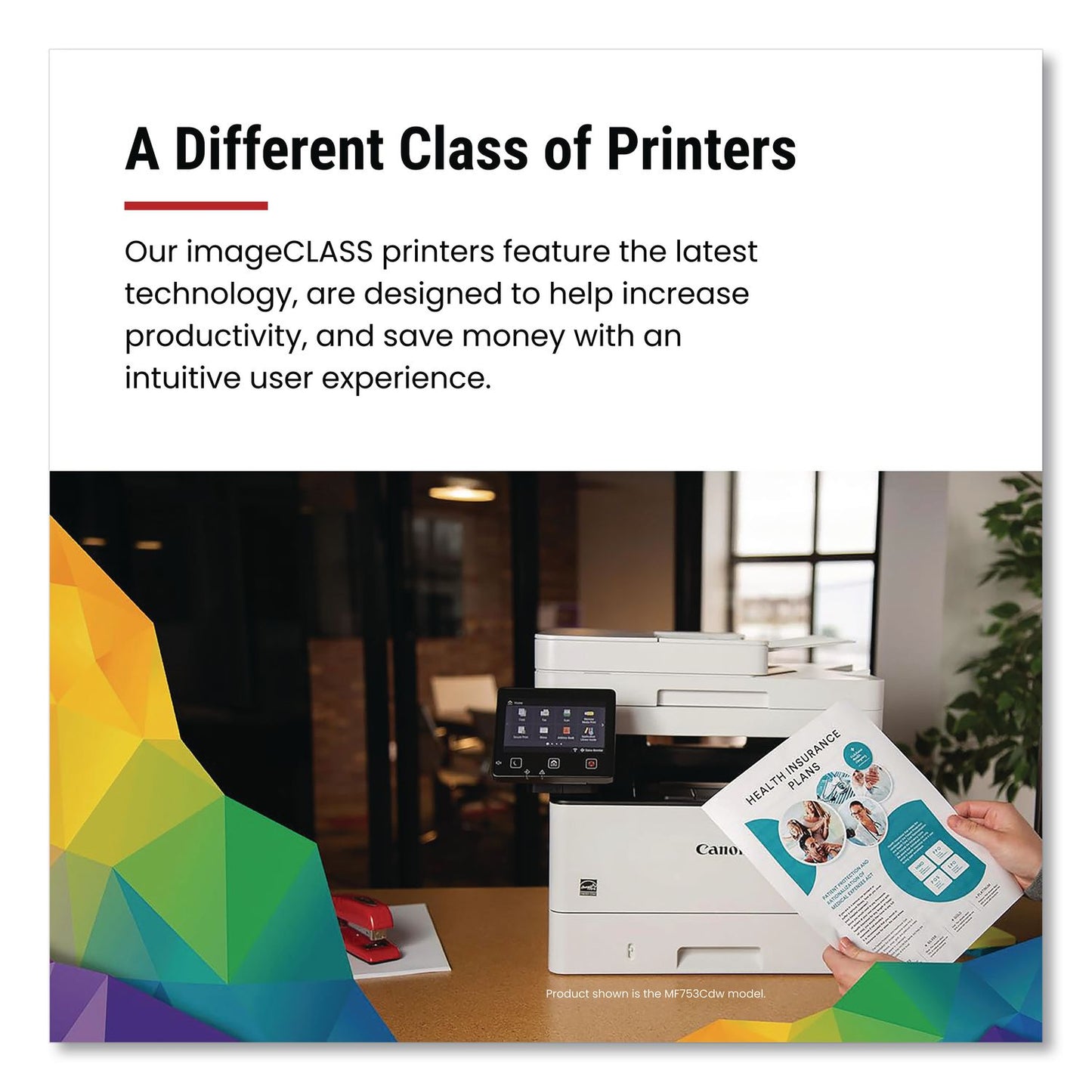 Canon® imageCLASS MF753Cdw II, Wireless Multifunction Laser Printer, Copy/Fax/Print/Scan (CNM7185C011)