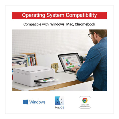 Canon® PIXMA TS4320 Inkjet Printer, Copy/Print/Scan (CNM7181C002)