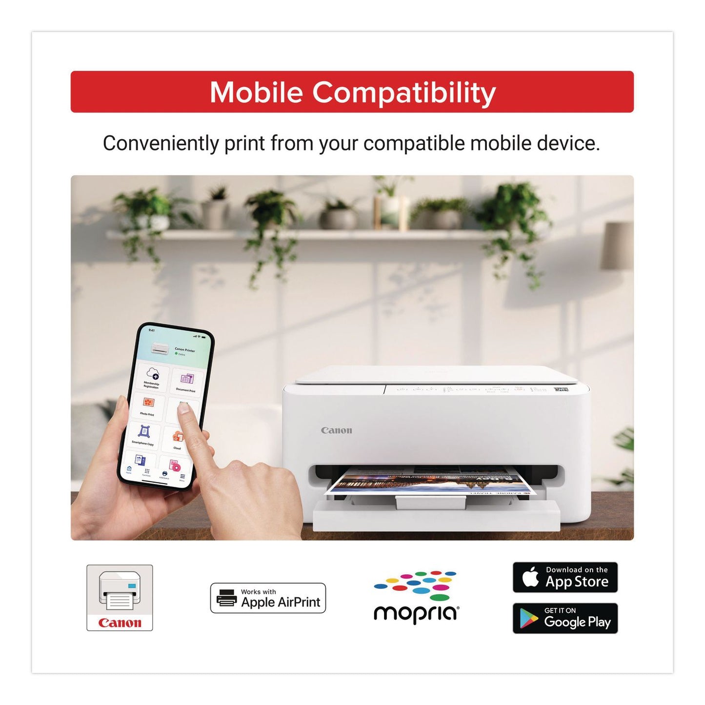 Canon® PIXMA TS4320 Inkjet Printer, Copy/Print/Scan (CNM7181C002)