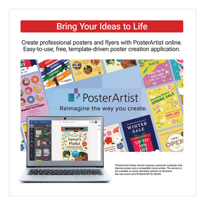 Canon® PIXMA TS4320 Inkjet Printer, Copy/Print/Scan (CNM7181C002)