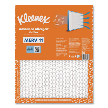 Kleenex® Advanced Allergen Air Filter MERV 11, 16 x 20, 6/Carton (KCM56046)