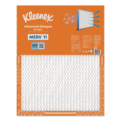 Kleenex® Advanced Allergen Air Filter MERV 11, 20 x 25, 6/Carton (KCM56049)