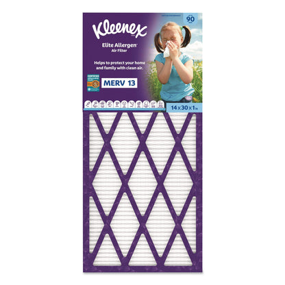 Kleenex® Elite Allergen Air Filter, MERV 13, 14 x 30, 6/Carton (KCM56071)