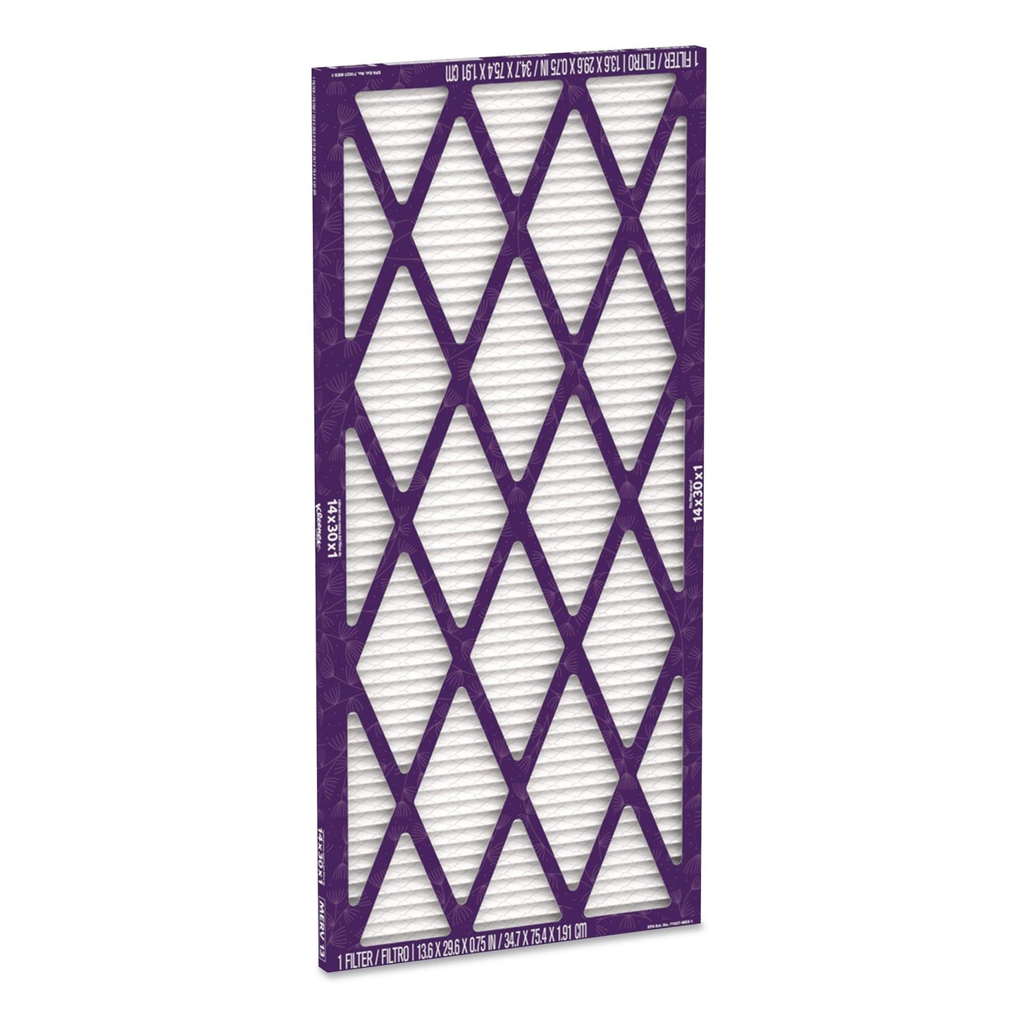 Kleenex® Elite Allergen Air Filter, MERV 13, 14 x 30, 6/Carton (KCM56071)