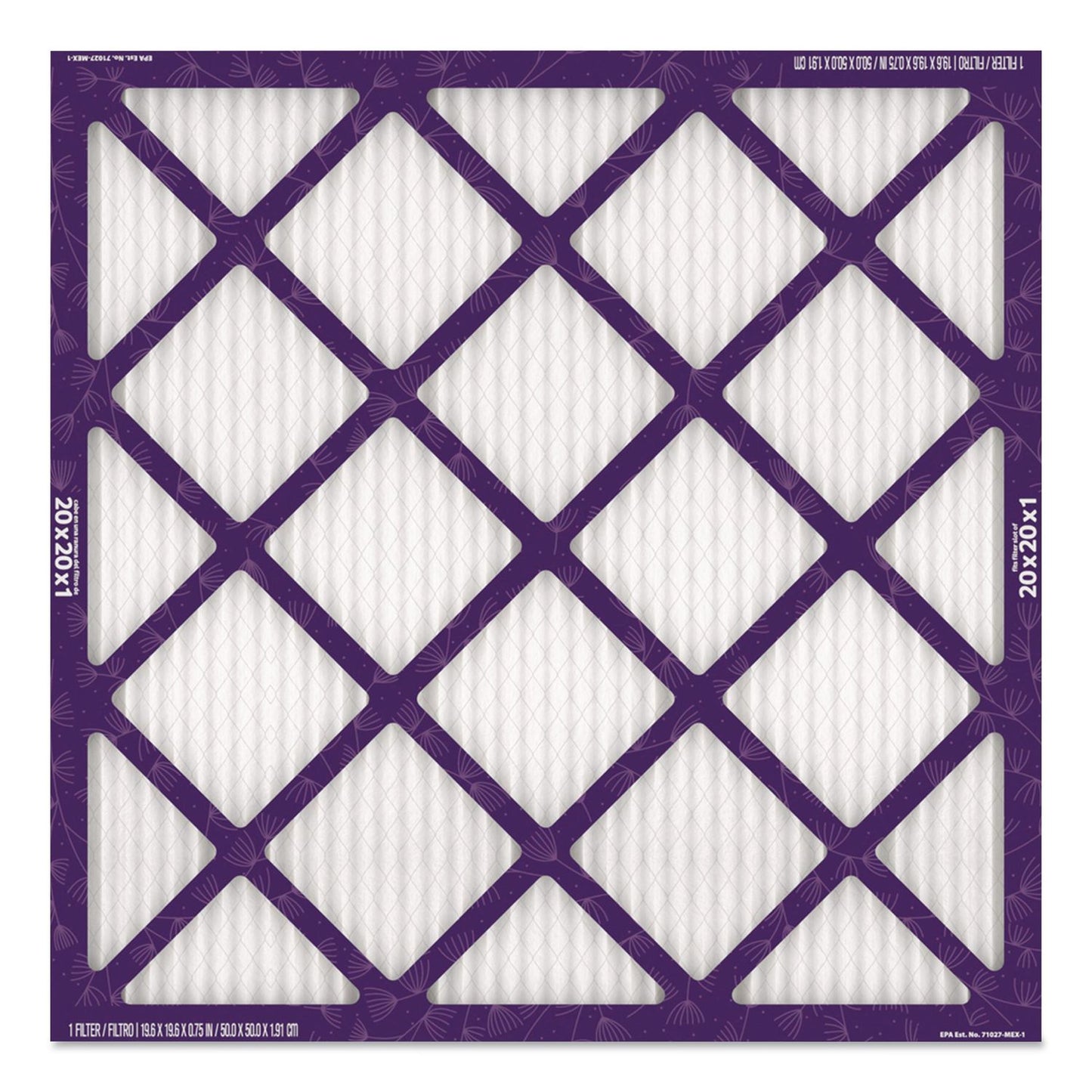 Kleenex® Elite Allergen Air Filter, MERV 13, 20 x 20, 6/Carton (KCM56074)