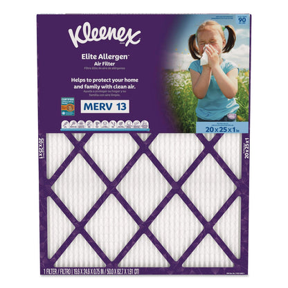 Kleenex® Elite Allergen Air Filter, MERV 13, 20 x 25, 6/Carton (KCM56075)