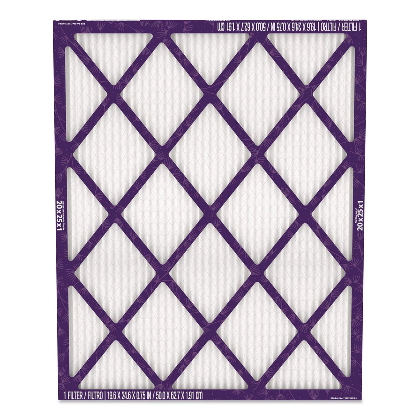 Kleenex® Elite Allergen Air Filter, MERV 13, 20 x 25, 6/Carton (KCM56075)