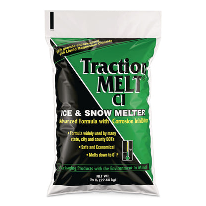 Scotwood Industries Traction Melt CI Ice and Snow Melter, 50 lbs Bag, 50/Pallet (SCWSWO50BTMPLT)