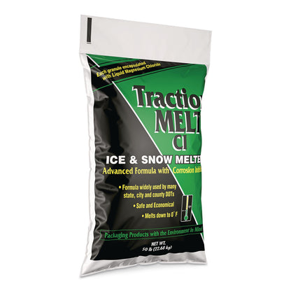 Scotwood Industries Traction Melt CI Ice and Snow Melter, 50 lbs Bag, 50/Pallet (SCWSWO50BTMPLT)