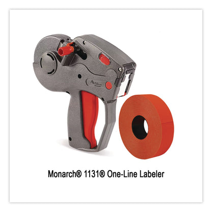 Garvey® One-Line Pricemarker Labels, Red, 2,500 Labels/Roll (GRV098613)