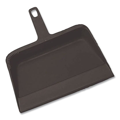 Impact® Value-Plus Dustpan, 12" x 11", Polypropylene, Black (IMP710)