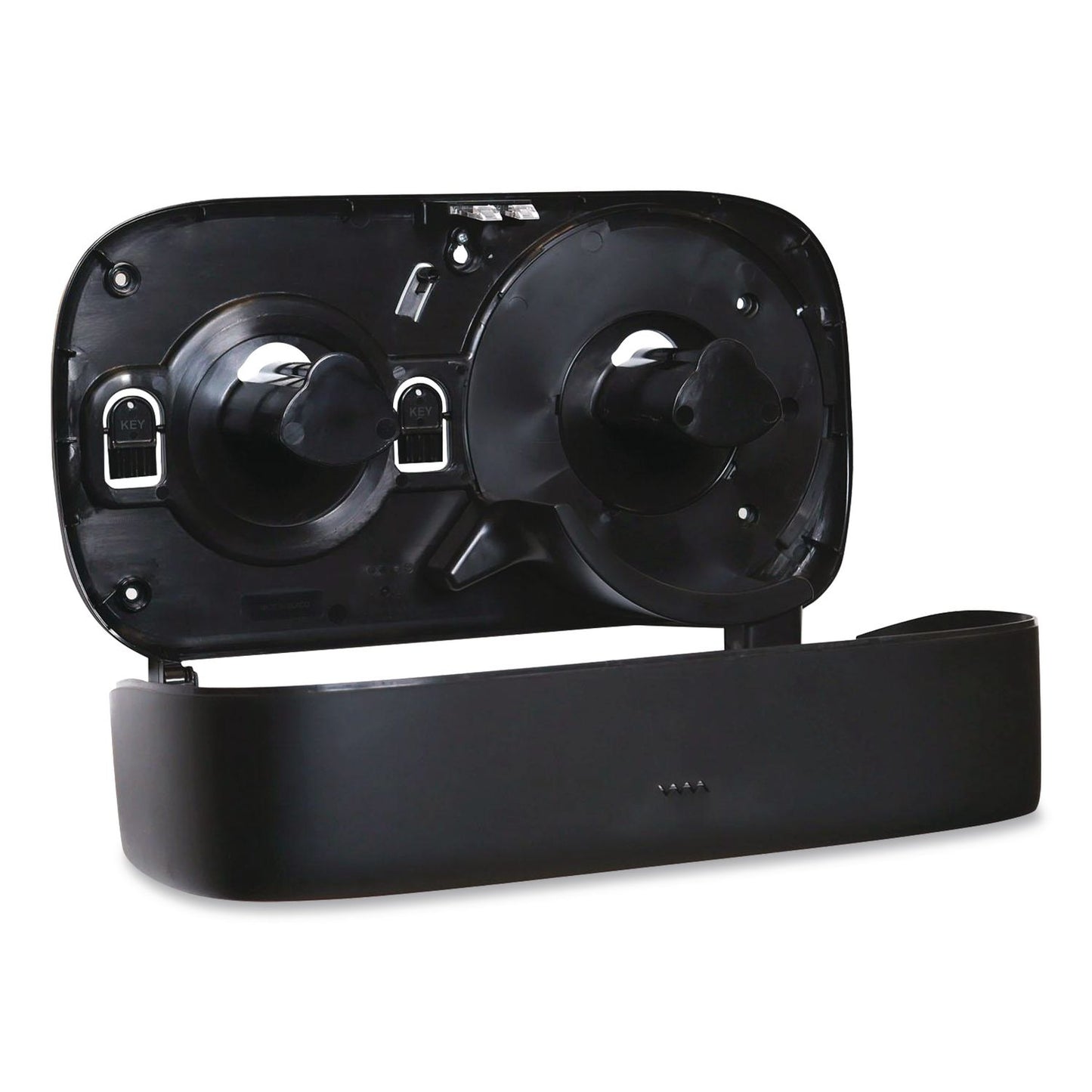 GEN Twin JBT Tissue Dispenser, 11.6 x 4.84 x 19.95, Black (GEN1602B)