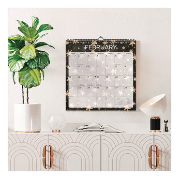 Willow Creek Press Starry Night 2026 Spiral Wall Calendar, Starry Night Artwork, 12 x 12, Multicolor Sheets, 12-Month (Jan to Dec) (WPR54758)