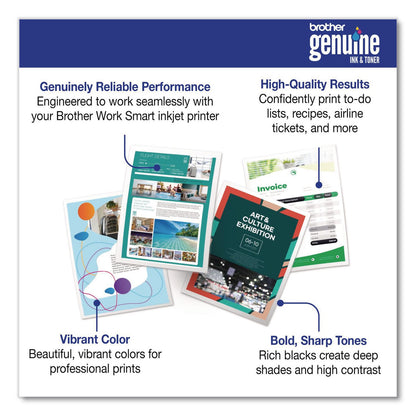 Brother LC501BKS Ink, 250 Page-Yield, Black (BRTLC501BKS)