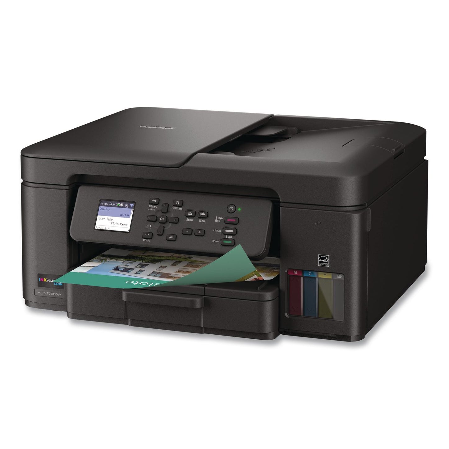 Brother MFCT780DW INKvestment Tank 780 Wireless Color Inkjet All-in-One Printer, Copy/Print/Scan (BRTMFCT780DW)