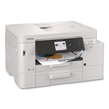 Brother MFCJ4555DW INKvestment 4555 Wireless Color Inkjet All-in-One Printer, Copy/Fax/Print/Scan (BRTMFCJ4555DW)