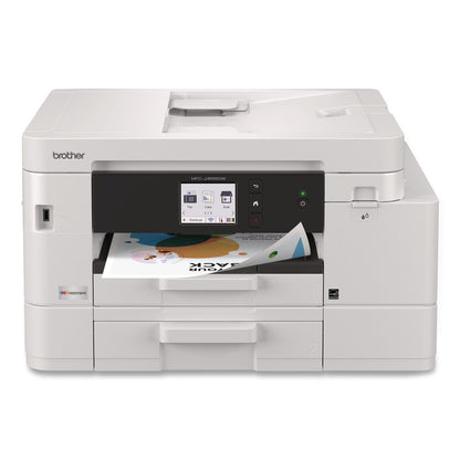Brother MFCJ4555DW INKvestment 4555 Wireless Color Inkjet All-in-One Printer, Copy/Fax/Print/Scan (BRTMFCJ4555DW)