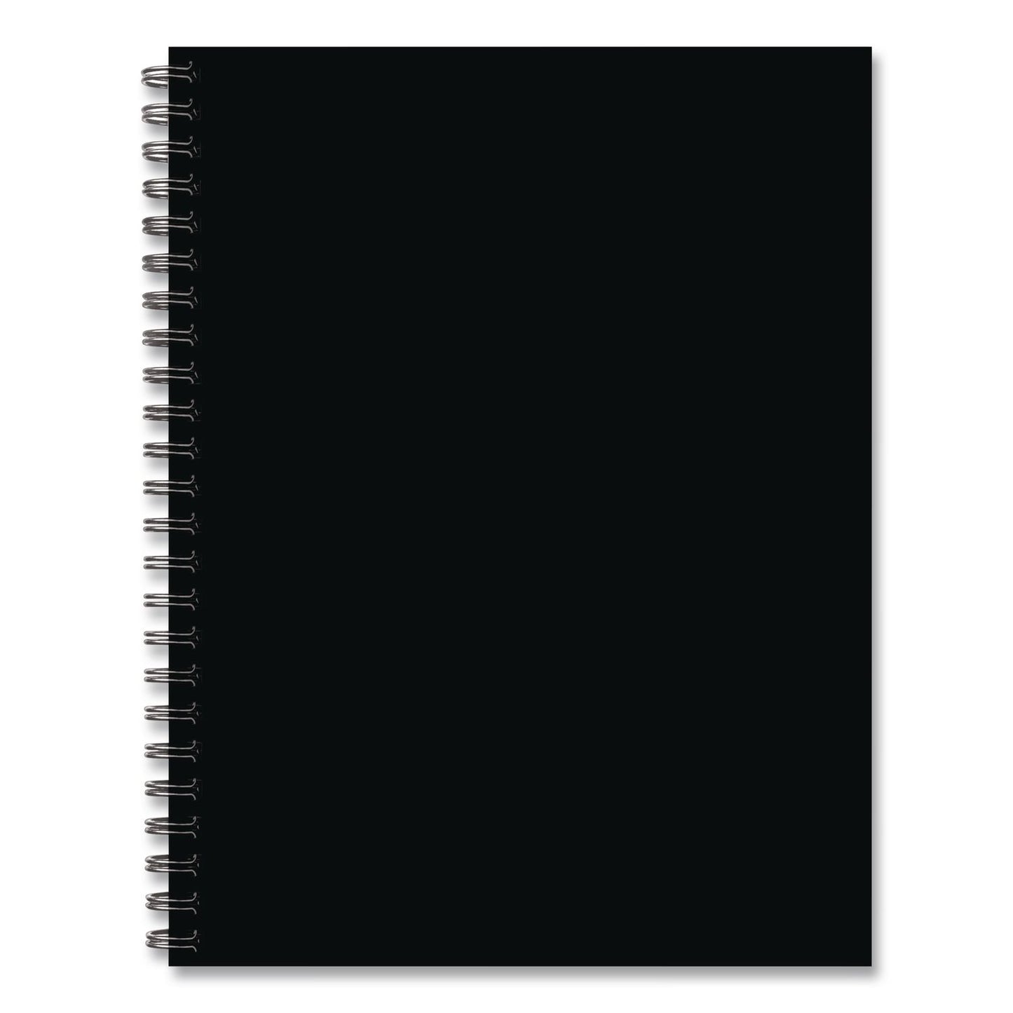 Willow Creek Press Basic Black Weekly/Monthly Planner, 8.5 x 6.5 Black Cover, 12-Month (Jan to Dec): 2026 (WPR57827)
