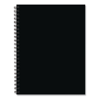 Willow Creek Press Basic Black Weekly/Monthly Planner, 8.5 x 6.5 Black Cover, 12-Month (Jan to Dec): 2026 (WPR57827)