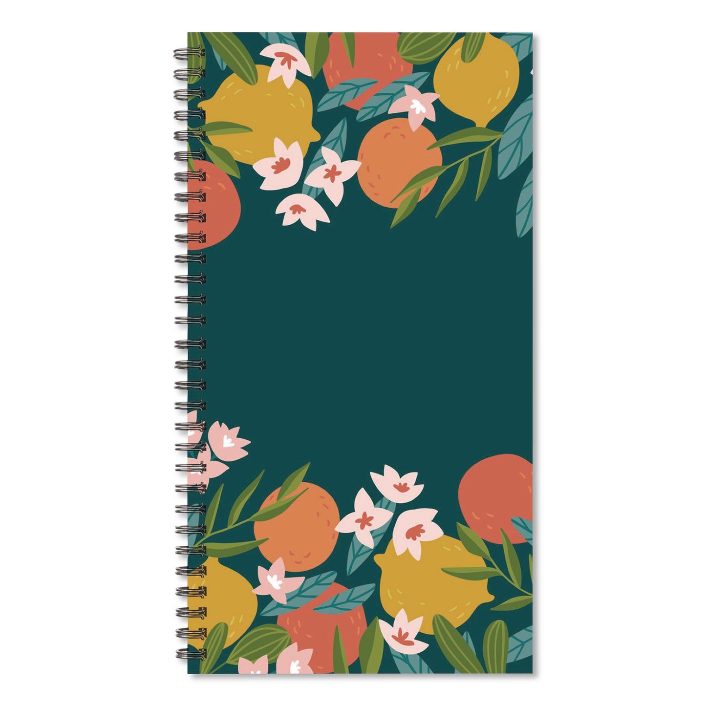 Willow Creek Press Citrus Softcover Weekly/Monthly Spiral Planner, Floral, 6.5 x 3.5, Multicolor Cover, 12-Month (Jan to Dec}: 2026 (WPR57339)